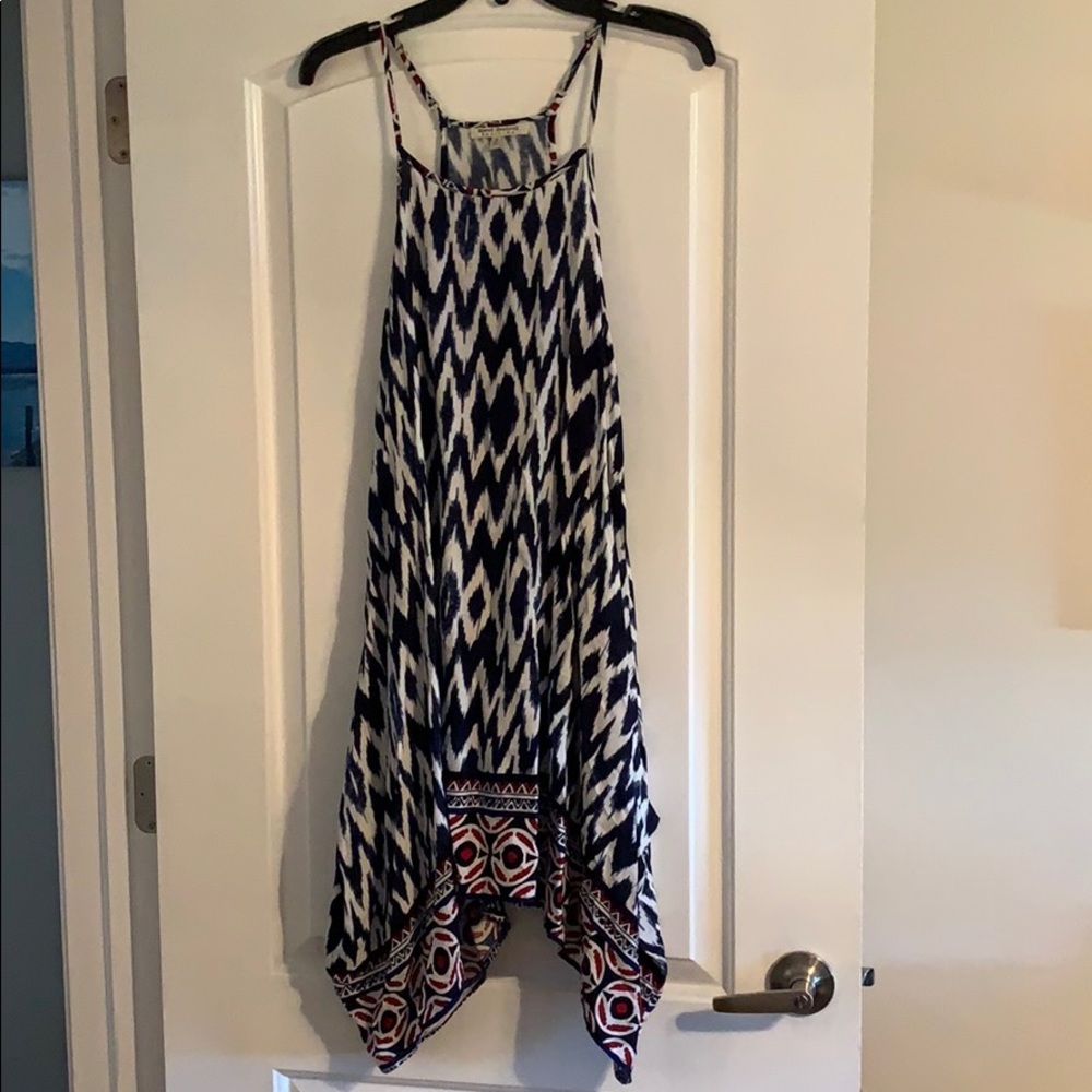 asymmetrical loose fitting dress